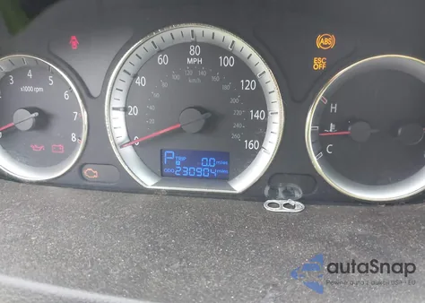 2009 Hyundai Sonata Gls из США, поврежденный, VIN 5NPET46C79H533906